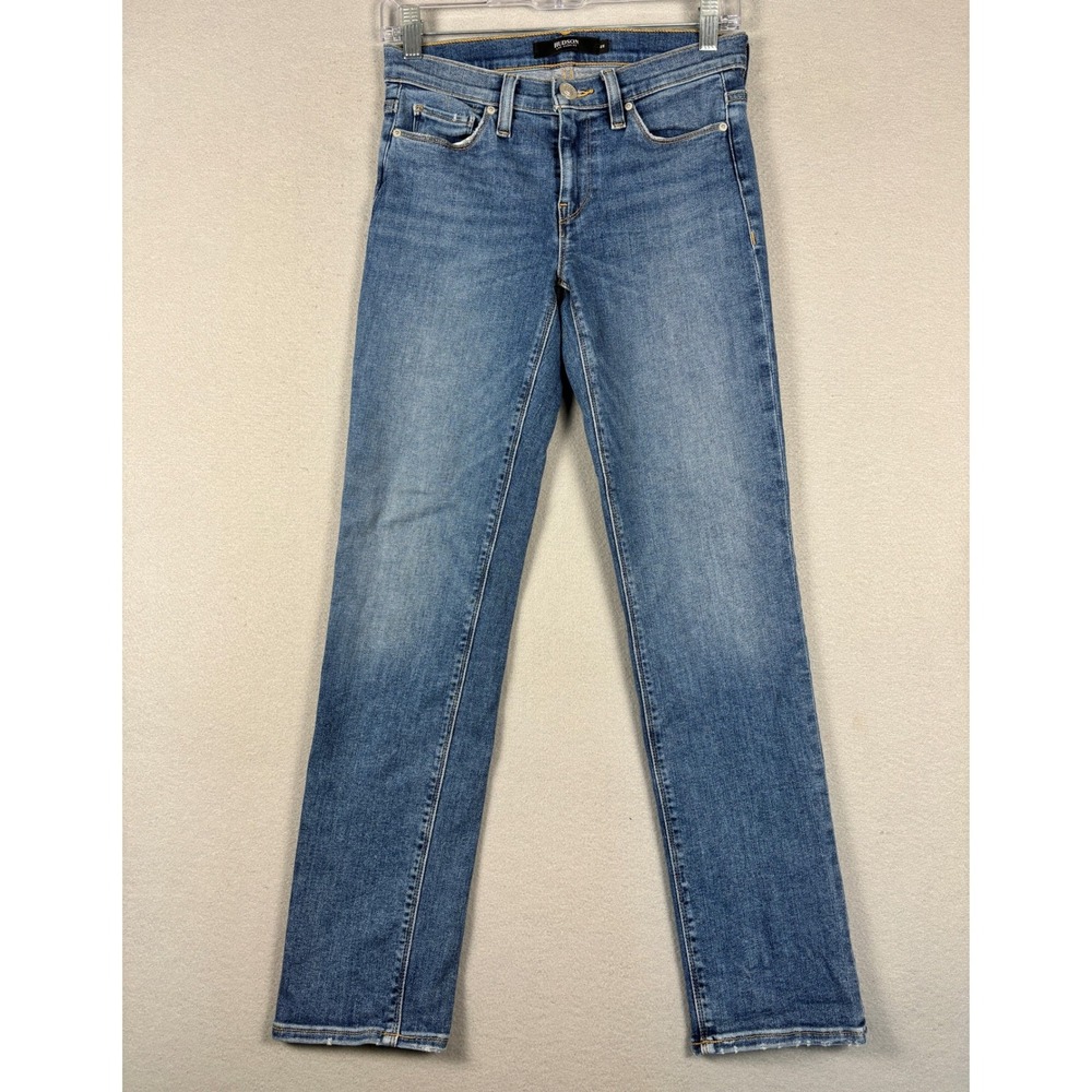 Hudson Straight Leg Jeans Medium Wash Blue Size 25 Denim Pants